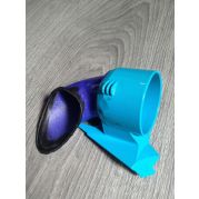 Dyson DC08 DC08T slanghouder paars-blauw gebruikt