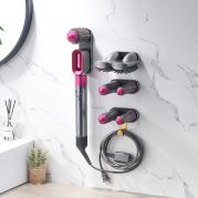 Luxe RVS wandhouder houder muurbeugel geschikt voor Dyson Airwrap en accessoires opzetstukken multistyler HS01 HS05