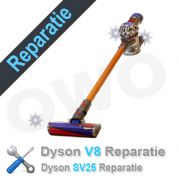 Dyson V8 SV25 reparatie repareren kapot defect stuk - reparatie service