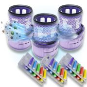 3 Stuks Premium wasbaar filter geschikt voor Dyson v11 v15 - SV14 SV15 SV17 SV22 SV28 SV47 + 10x geurstaafjes vervangt: 970013-02 97001302