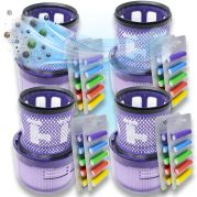 4 Stuks Premium wasbaar filter geschikt voor Dyson v11 v15 - SV14 SV15 SV17 SV22 SV28 SV47 + 10x geurstaafjes vervangt: 970013-02 97001302