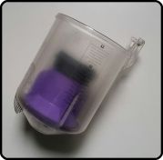 Dyson DC05 stofreservoir paars gebruikt