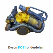 Dyson DC11 onderdelen accessoires motor filter zuigmond slang buis borstel handgreep kabelhaspel