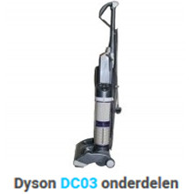 Dyson DC03 onderdelen accessoires motor filter zuigmond slang buis borstel handgreep kabelhaspel