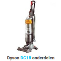 Dyson DC18 onderdelen accessoires motor filter zuigmond slang buis borstel handgreep kabelhaspel