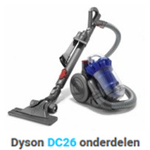 Dyson DC26 onderdelen accessoires motor filter zuigmond slang buis borstel handgreep kabelhaspel