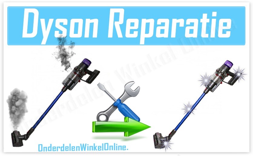 Dyson V10 V11 V15 sv12 sv14 sv16 sv17 sv22 reparatie - defect - kapot - herstellen - repareren - reparateur - service - schakelaar